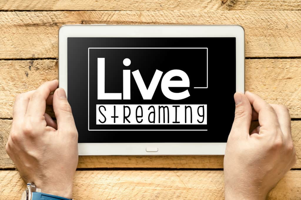 Livestream Veranstaltung