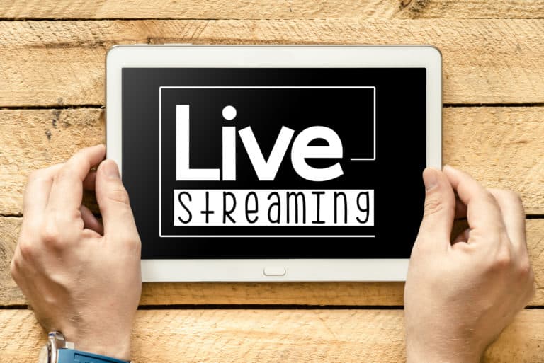 Livestream Veranstaltung