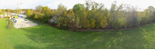 Panorama-Luftaufnahme