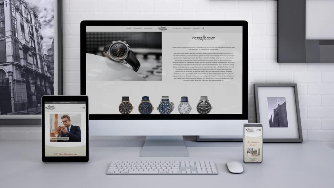 Mockup Website Stanglmayr Landshut