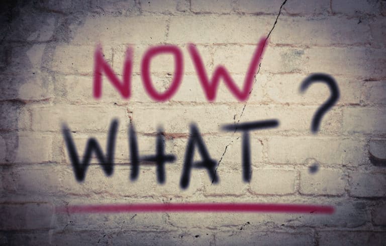 now what?