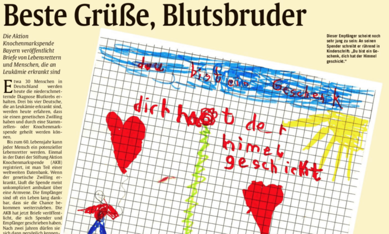 Beste Grüße, Blutsbruder