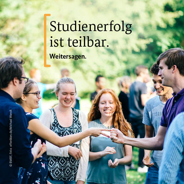 Studienerfolg ist teilbar