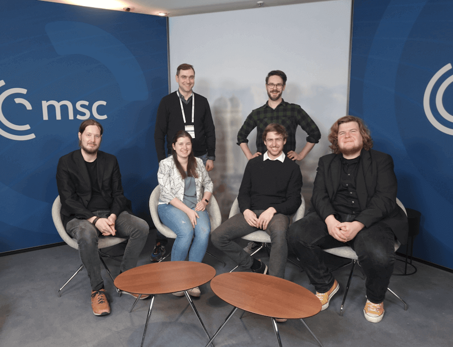 Prankl Team bei der MSC