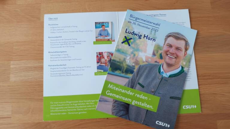 Bürgermeister Wahlkampf Bayern