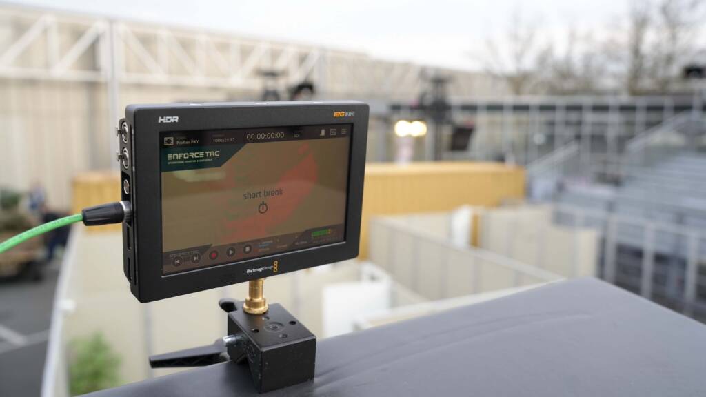 Messe Nürnberg Livestream Vorschaumonitor
