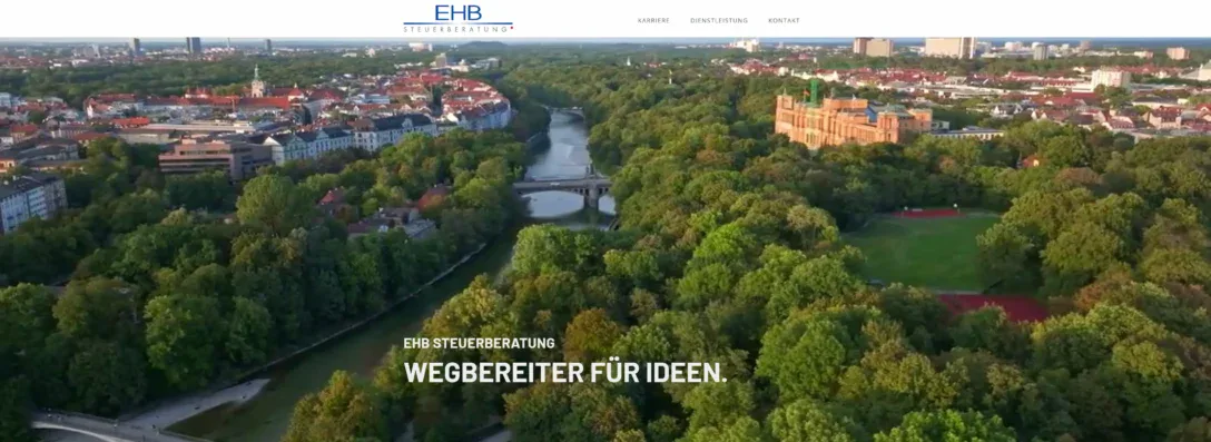 EHB Steuerberater Webseite relaunch